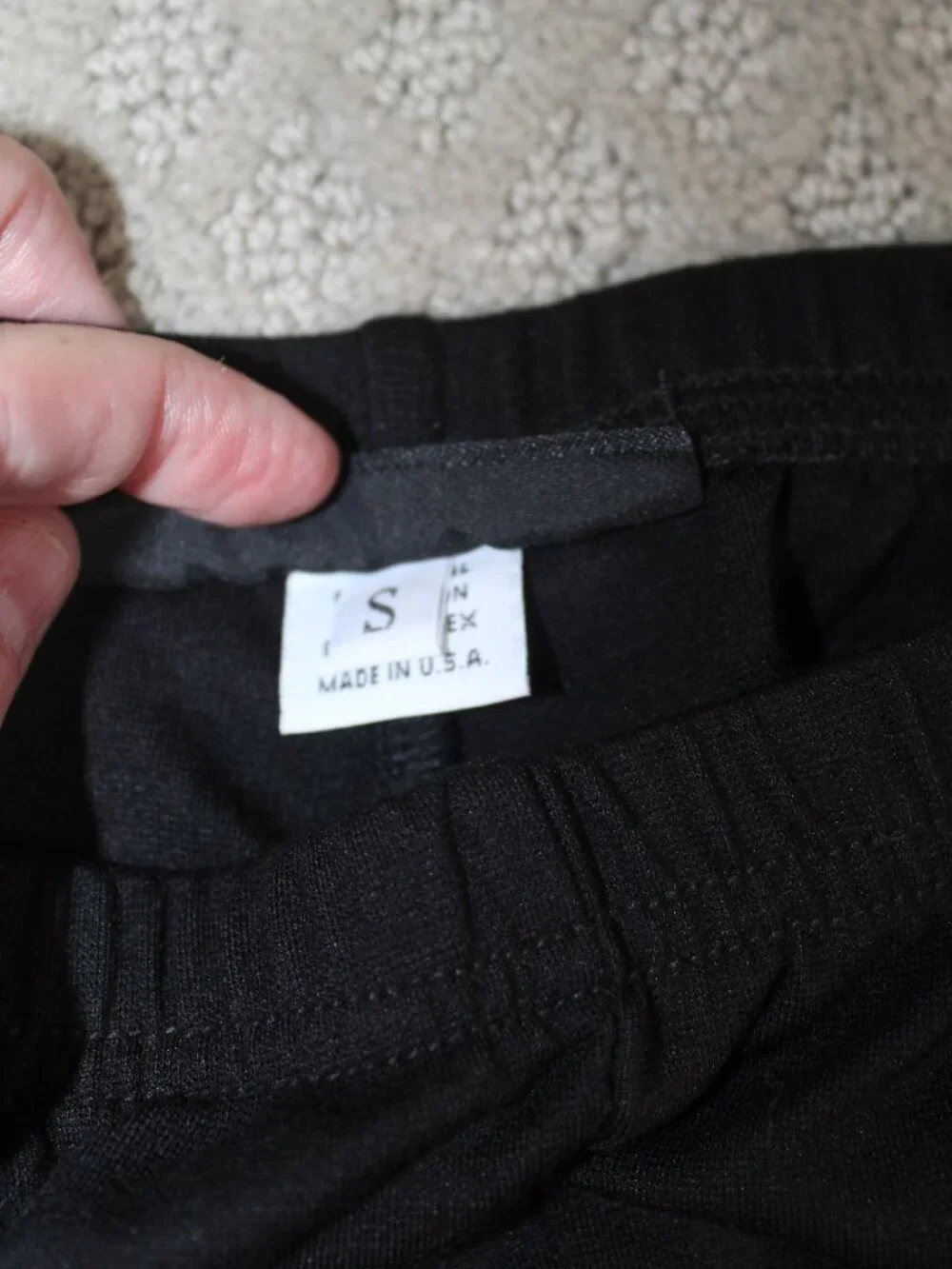 Bryn Walker Size S Black Stretch High Rise Cropped Comfort Pants w/ Pockets